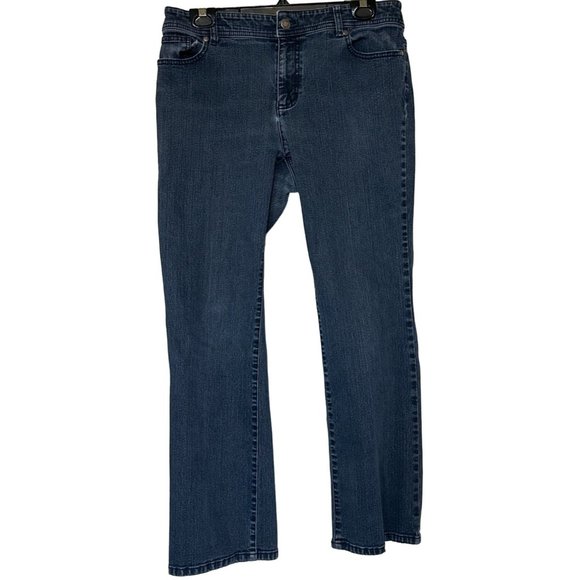 Additions by Chico's Denim Jeans Blue Mid-Rise Women's Size 1.5 Short (32X29) - Picture 1 of 15